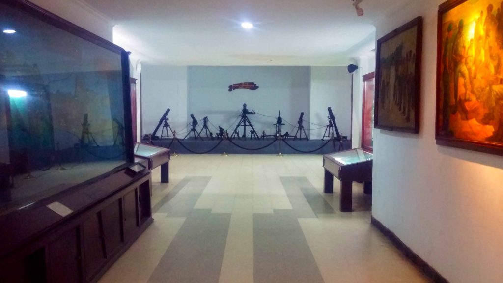 Salah satu ruangan sejarah Museum Mandala Wangsit Siliwangi