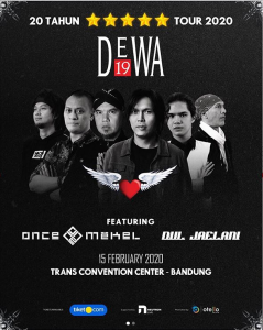 '20 Tahun Bintang Lima Tour 2020' - Dewa19 @ Trans Convention Center Bandung