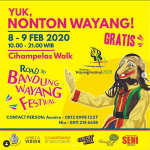 Road to Bandung Wayang Festival 2020 @ Cihampelas Walk